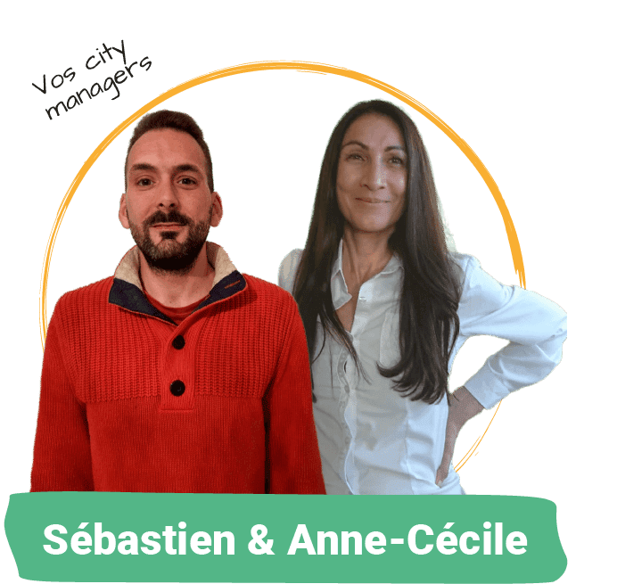 Sébastien & Anne-Cécile City Managers Nice