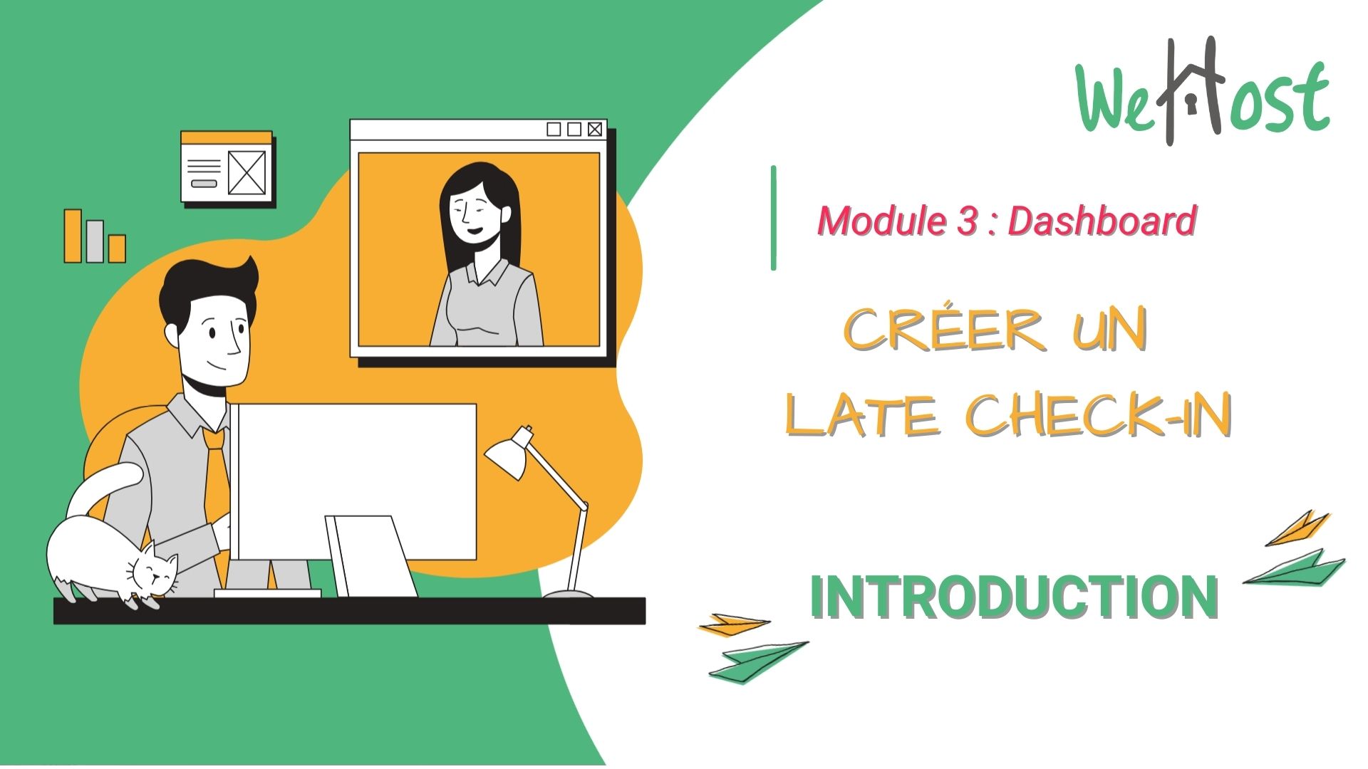 Module Dashboard : Créer un late check-in