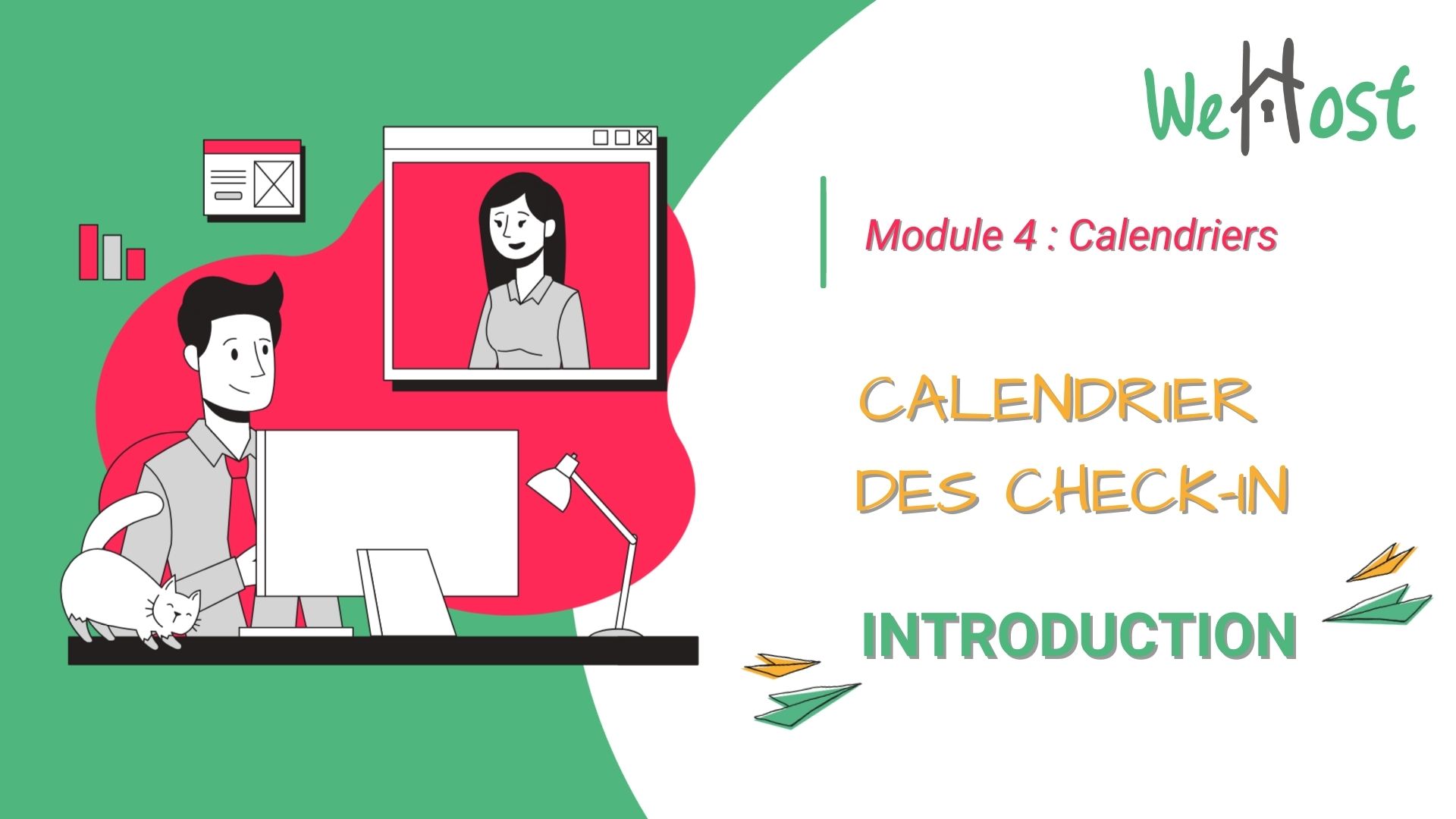 Module Calendriers : Calendrier des check-in