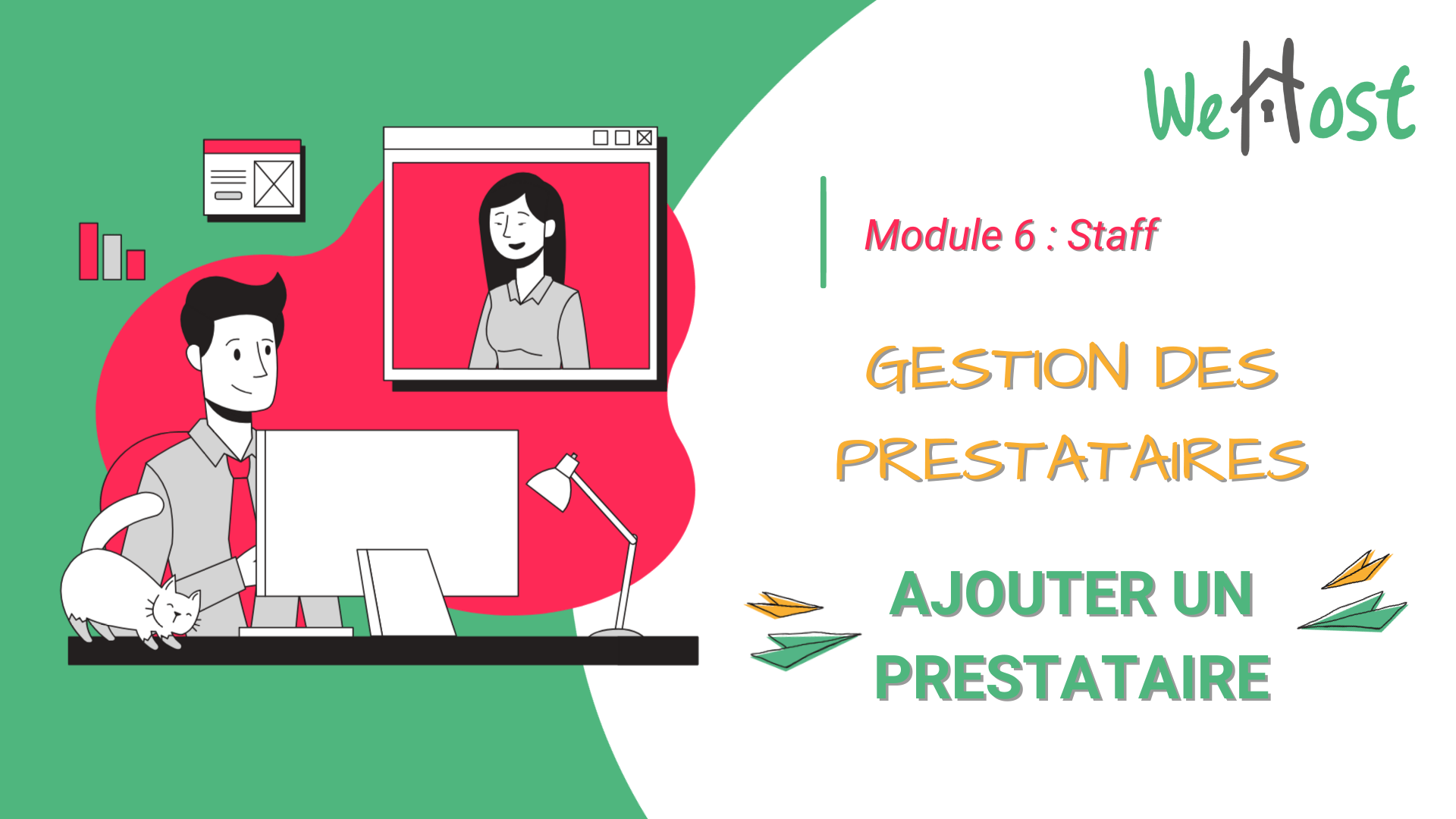 Module Staff : Gestion des prestataires (1/2)