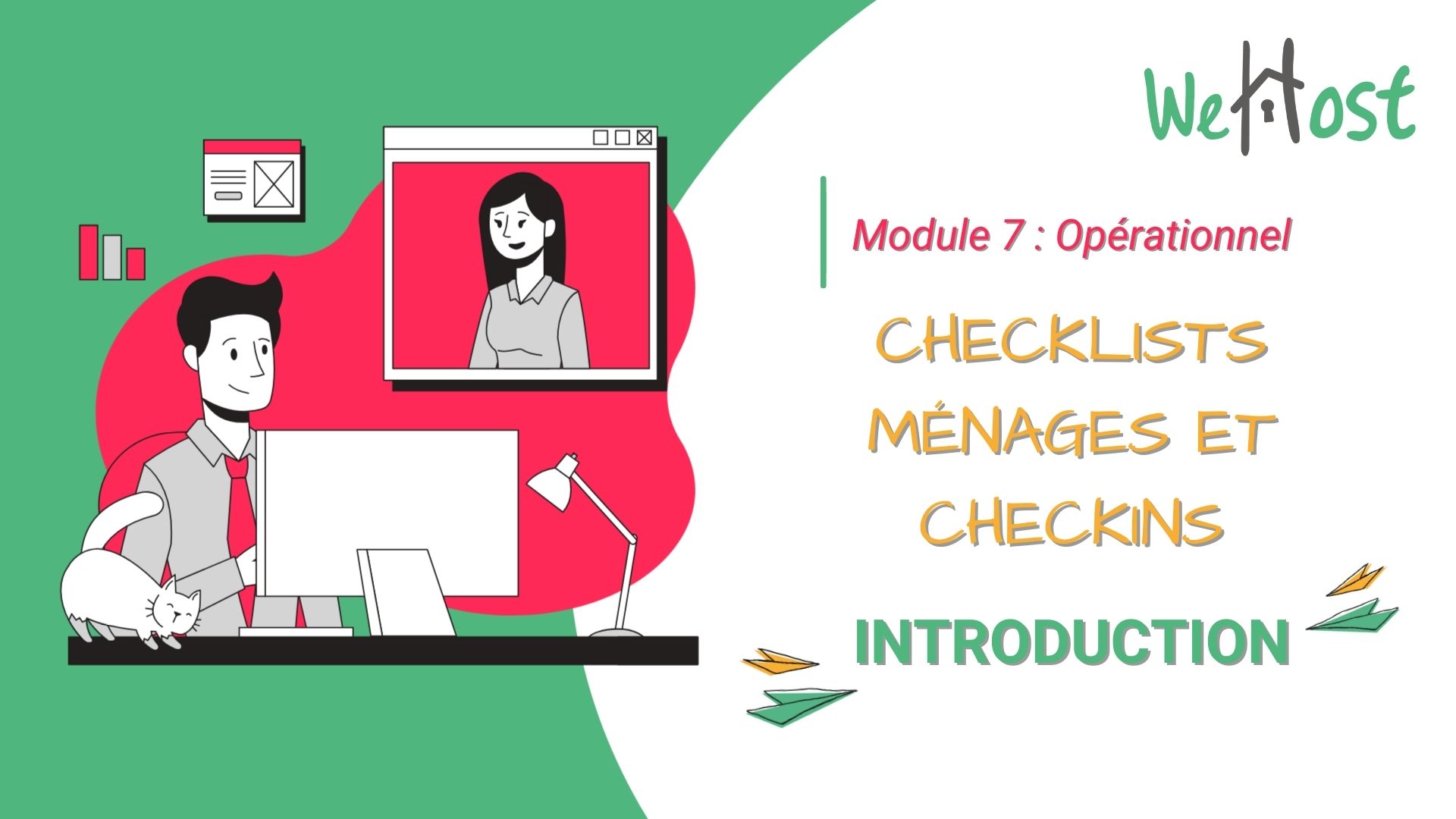 Module Opérationnel : Checklist ménage et checkins